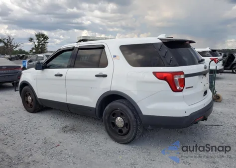 2017 Ford Explorer Police Interceptor from USA, damaged, VIN 1FM5K8ARXHGD92284